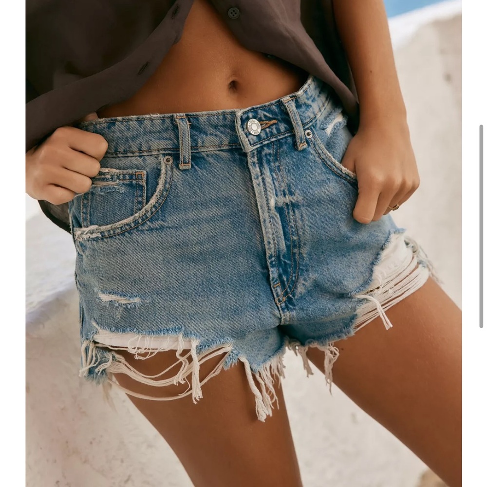 Zara Denim Shorts NWT Size 6
